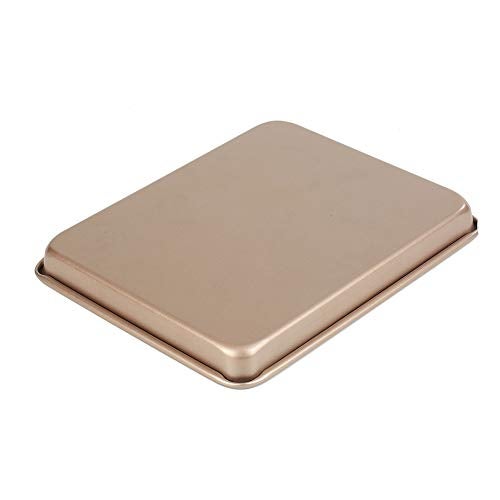 Walooza 11 Inch Baking Sheets Pan Nonstick Set of 2, Walooza Cookie Sheet Replacement Toaster Oven Tray，Deep Size 1 inch Bakeware, Non Toxic & Heavy Duty & Easy Clean - Image 3