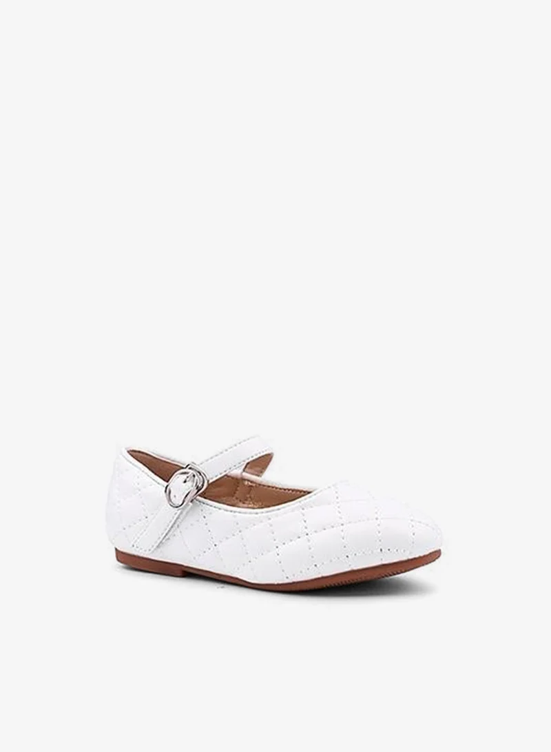 كابلي حذاء ماري جين مسطح مزين للبنات