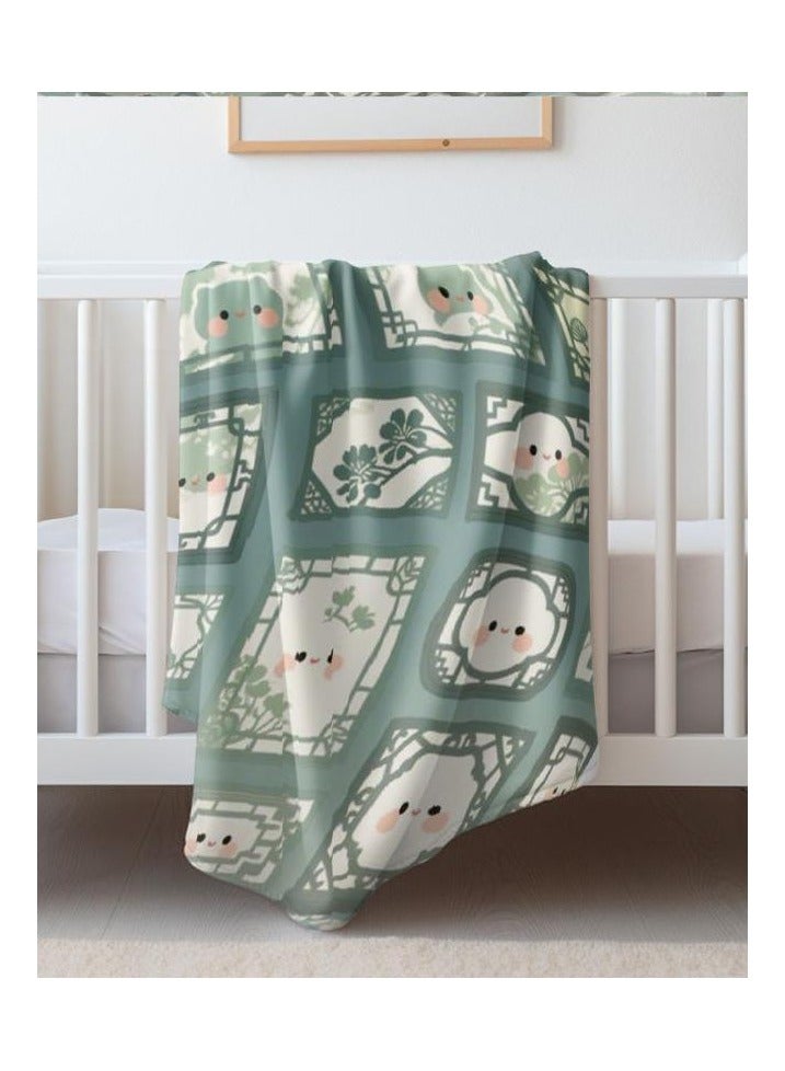 general Flannel thin blanket (warm and comfortable, suitable for sleep, gaming, dust removal and sandproof) 150cm*200cm - 92 - Image 5