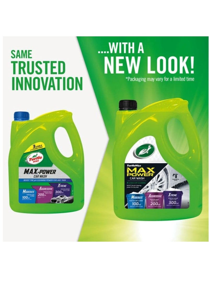 TurtleWax - Car Wash Shampoo 4 Liters Max-Power-4L - Image 1