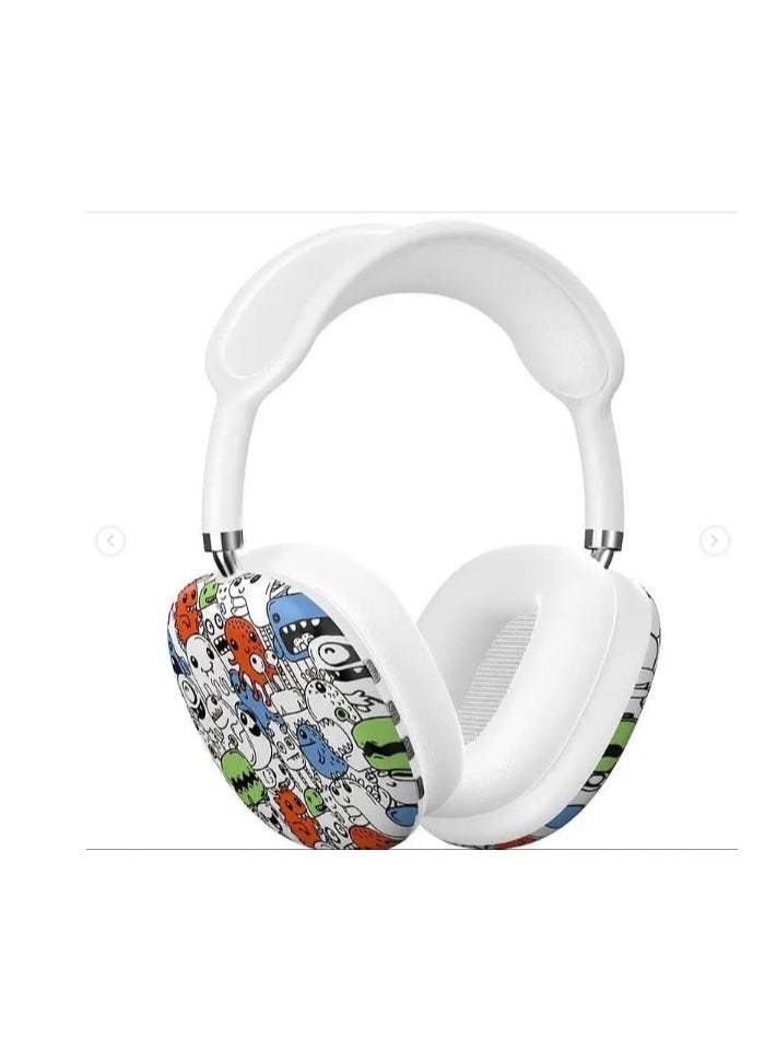 Generic - Wireless Headphone P9 Max With Hidden Mic white - Image 1