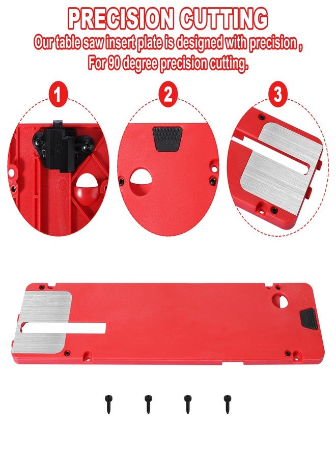GEAIN STZ6307 Zero Clearance Table Saw Insert Plate fits for SKIL Table Saw TS6307-00 - Image 4