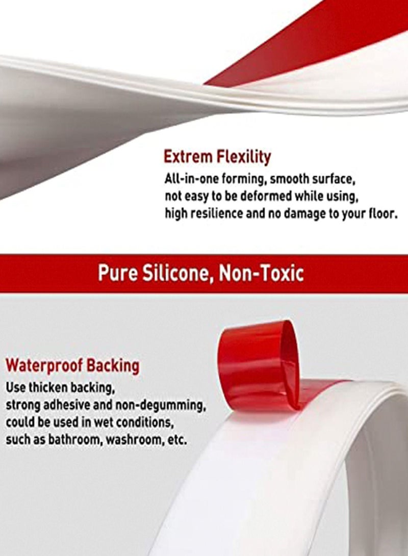 Sealing Strip At The Bottom Of The Door Seam, Windshield Under The Door, Strong Adhesive Rubber Strip At The Bottom Of the Door Seam, And 1M Wind, Dust, Insect, And Acoustic Door Stop For Wooden Doors - Image 4
