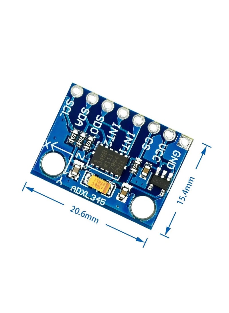 GY-291 ADXL345 3-Axis Accelerometer Sensor Module for Arduino, Raspberry Pi & DIY Electronics Projects - Image 3