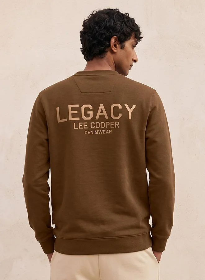 Lee Cooper BROWN LC LOGO SWEAT for Men | Best Price UAE