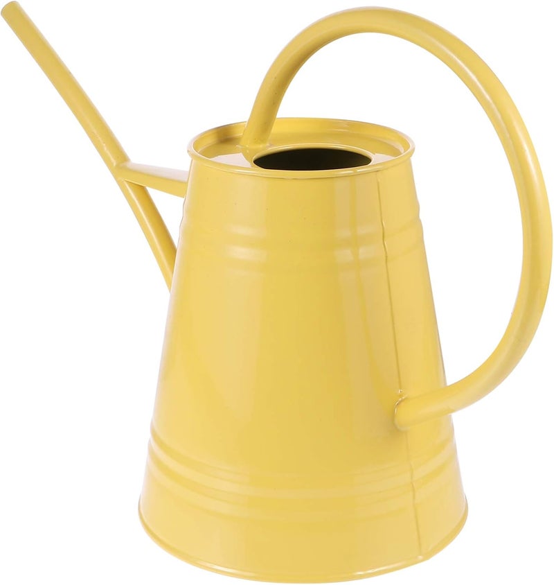 comfrt Watering Cans with Handle Long Spout Watering Can for Succulents Bonsai Catus Garden Plants and Potted Flower Gardening Tool Yellow 2.2L - Image 2