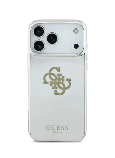 جس غطاء ماغسيف iPhone 17 Pro من PC+TPU مع شعار 4G لامع كبير / تركيب سهل بنظام "سناب أون" / حماية ضد الصدمات / تصميم نحيف / غطاء خلفي خفيف الوزن / قبضة مريحة - ذهبي