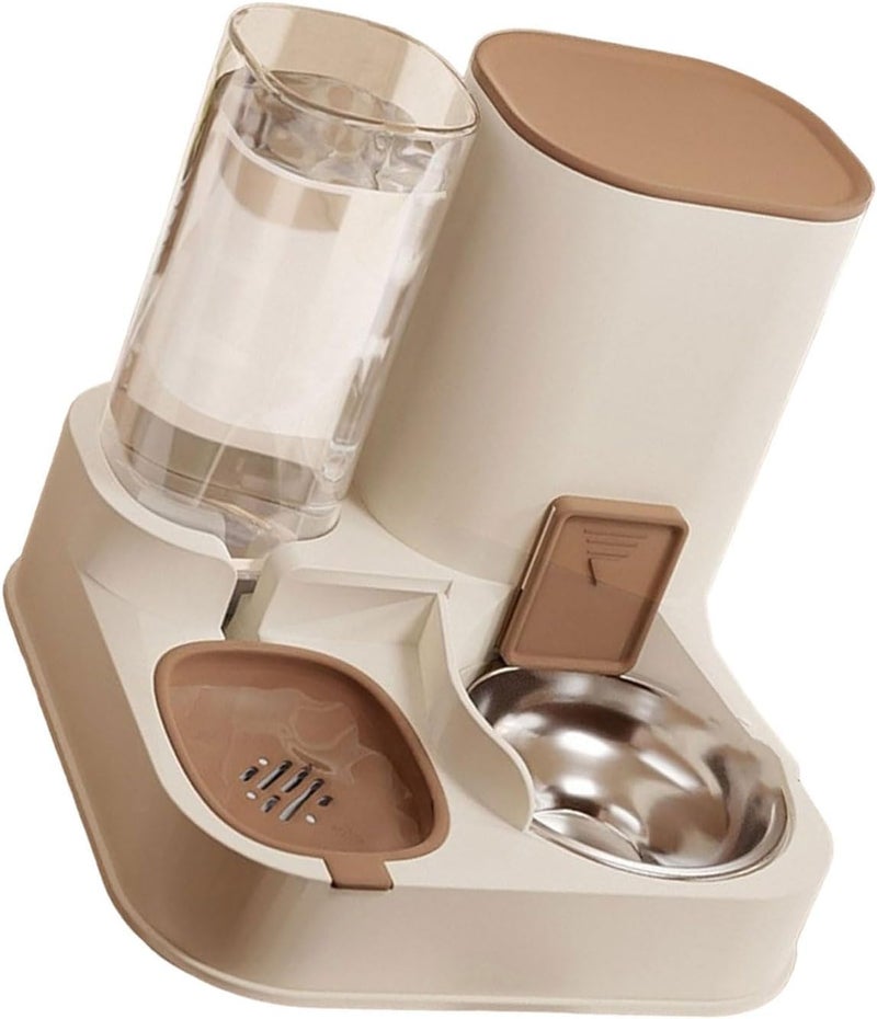 Cats Feeders and Water Dispenser 2 in 1 Pet Automatic Water Dispenser Pet Food Storage for Small Dog Puppy Cats - Image 5
