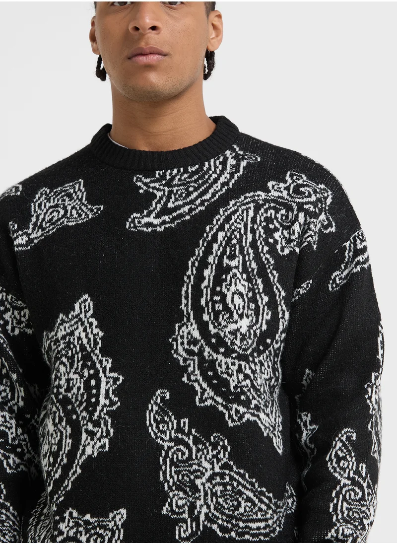 JACK & JONES Jorollie Crew Neck Sweatshirt