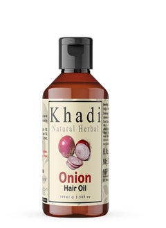 Khadi Natural Herbal Natural Red Onion Oil For Hair Growth (Pack Of-1)
