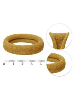roaiss 18 Dark Elastic Hairbands Soft And Solid Hair Binding Towel, The Hair Loop Is Not Easy To Deform After Being Pulled For A Long Time  - Image 3