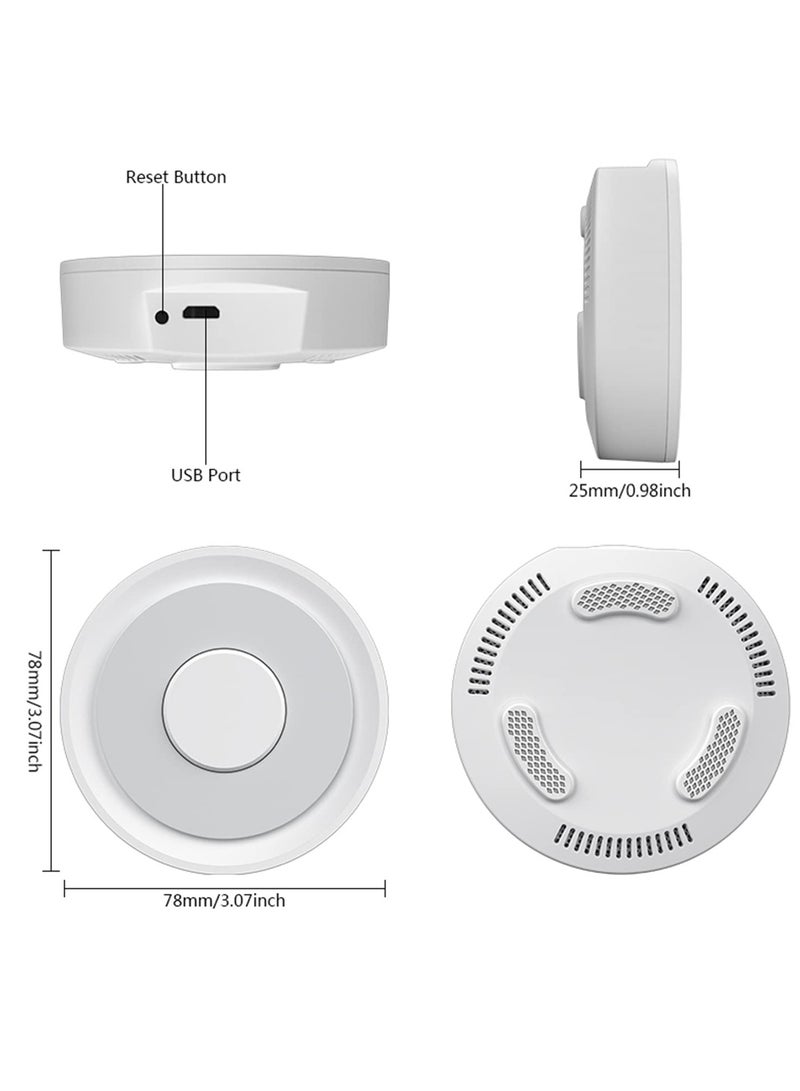 Tuya Zigbee 3.0 Hub Gateway - Smart Home Controller Compatible with Alexa & Google Home, WiFi & Wired Connectivity, Works with Smart Life App for Seamless Automation  - Image 4