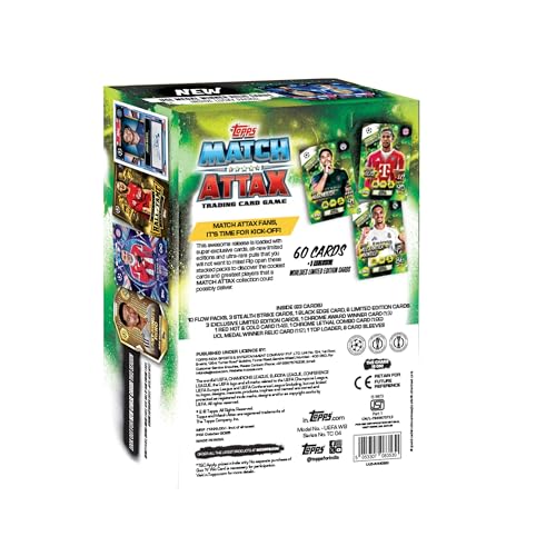 Topps UEFA Champions League Match Attax 2025-26 Trading and Collectible Card Game (Booster Pack Worldies - World Beaters) - Image 2
