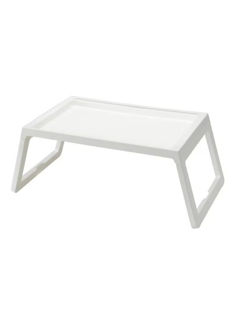 بلاستيكنا طاولة بلاستيك عصرية متعددة الإستخدامات قابلة للطي، لون أبيض - Image 2