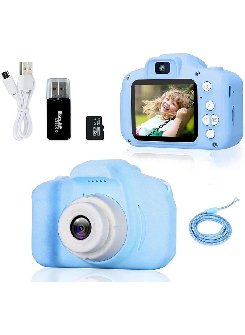Kids Camera Gifts for 3-8 Year Old Boys Girls,Mini Rechargeable Child Digital Camera Shockproof Video Camcorder Gifts for,8MP HD Video 2 Inch Screenfor Outdoor Play - Image 1