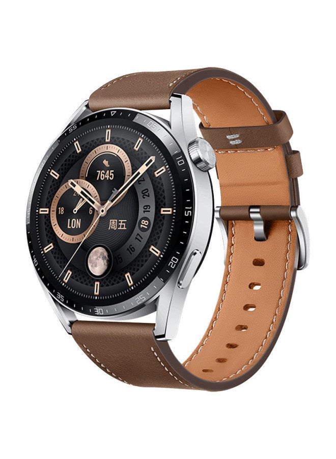 OY For Huawei Watch Leather Watch With Gt2gt34 Strap 20/22mmpro Leather Strap 42/46mm - Image 1