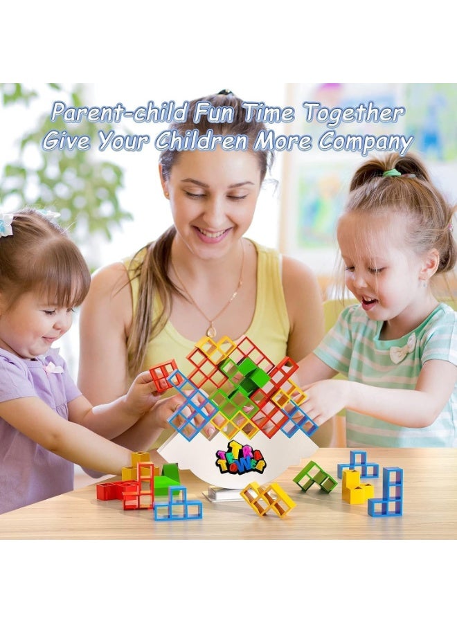 Stacking Blocks Tetris Balance Game - Board Games for Kids & Adults Tetra Tower Balancing Stacking Toys Building Blocks Perfect for Family Games Parties Travel - Image 5