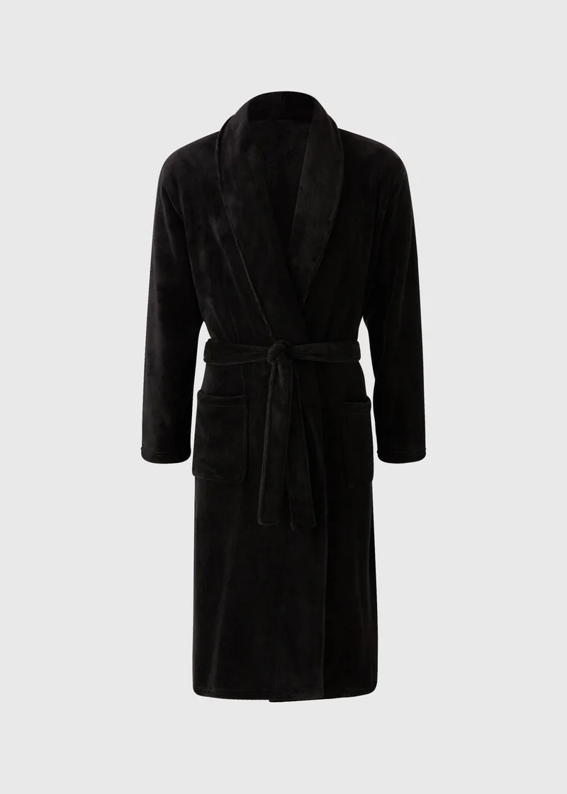Black Dressing Gown