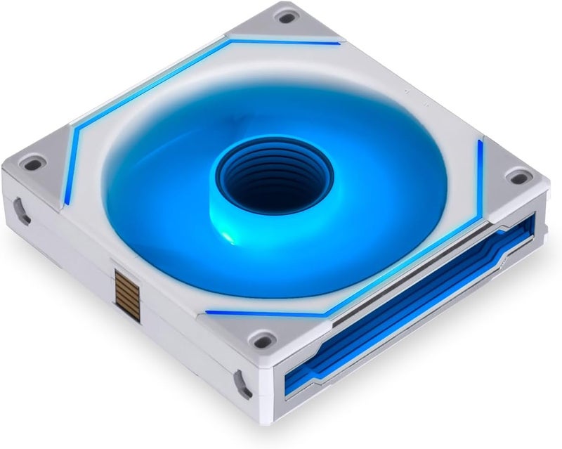 Lian Li UNI Fan SL-Infinity 120 RGB عبوة ثلاثية أبيض مع وحدة تحكم - UF-SLIN120-3W - Image 2