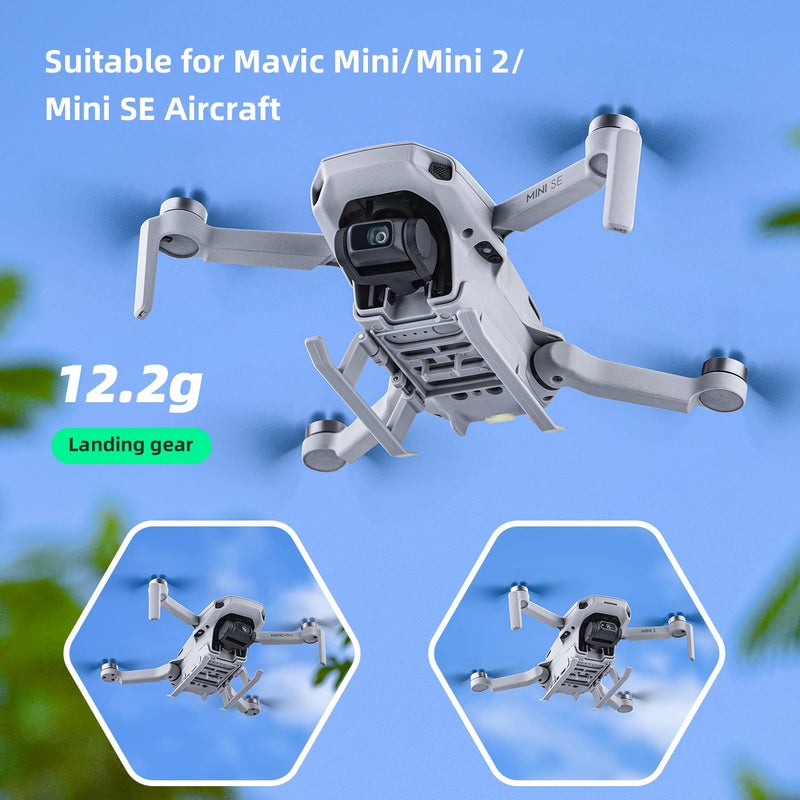HeiyRC ملحقات تمديد أرجل الهبوط HeiyRC لطائرة DJI Mini 4K / Mini 2 / Mini SE / Mavic Mini القابلة للطي - Image 2
