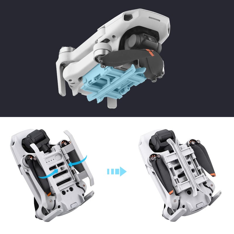 HeiyRC ملحقات تمديد أرجل الهبوط HeiyRC لطائرة DJI Mini 4K / Mini 2 / Mini SE / Mavic Mini القابلة للطي - Image 4