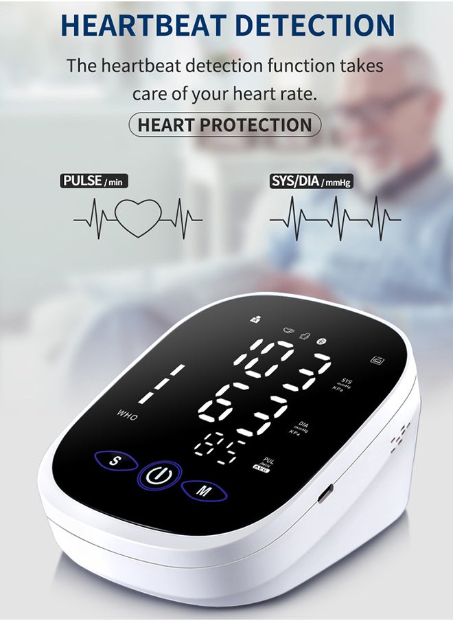 Sharpdo - Full Automatic Arm Type Blood Pressure Instrument Touch on Electronic Measuring Instrument - Image 1