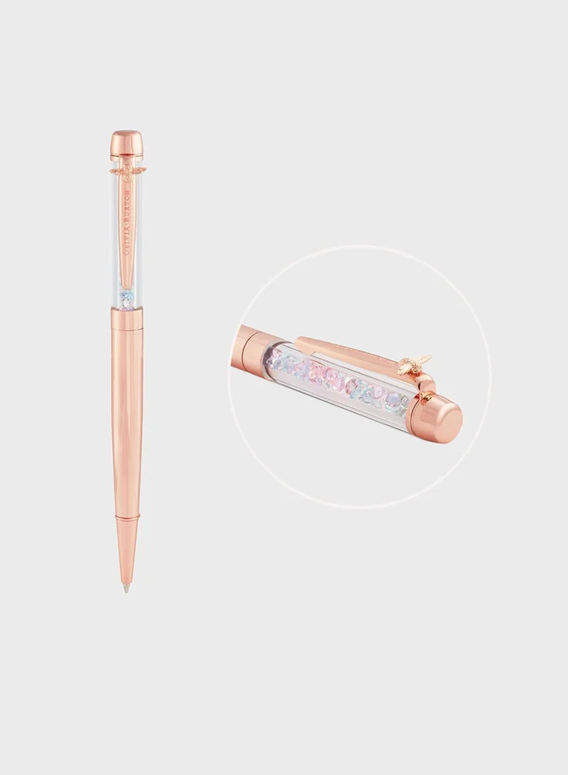 OLIVIA BURTON Rainbow Bee Pen With Case