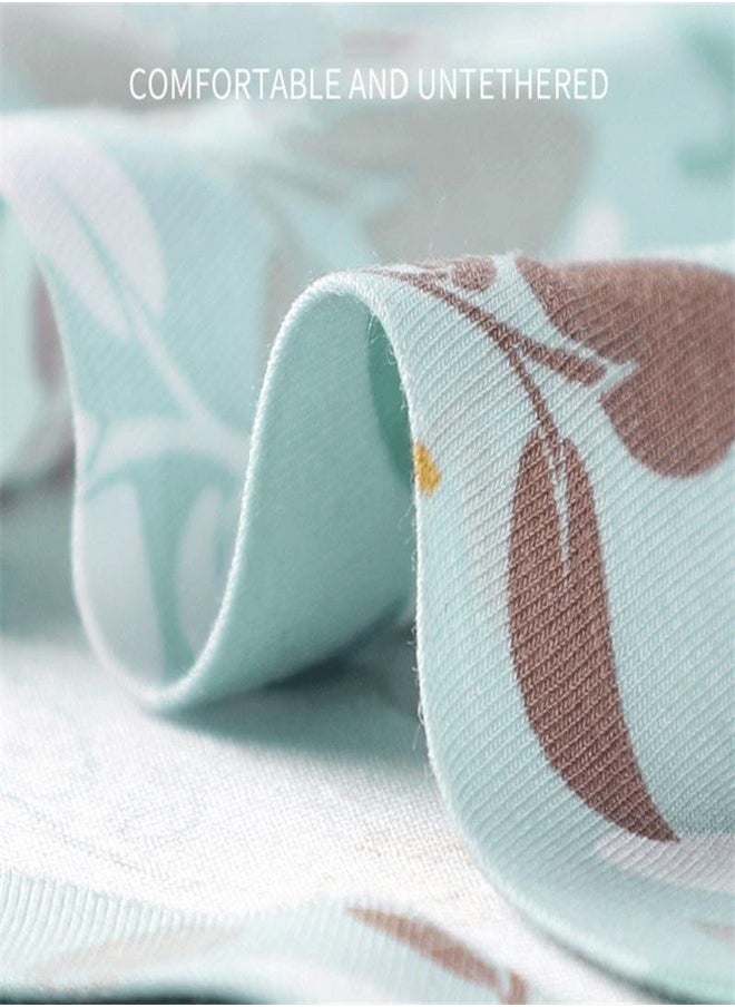 MIIOW - 3Pcs Fashion Print Men Underwear Refreshing Antibacterial Boxer Underpants Recycled Fiber U Pouch Boxershorts Man Panties - Image 1