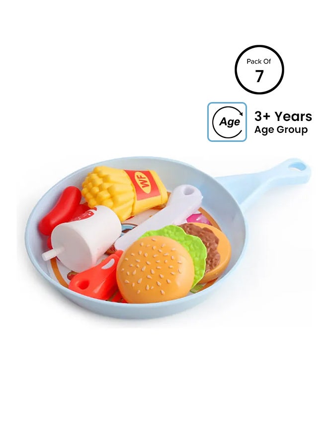 Kidle 7-Piece Simulation Kitchen Pretend Play Toy - Image 1
