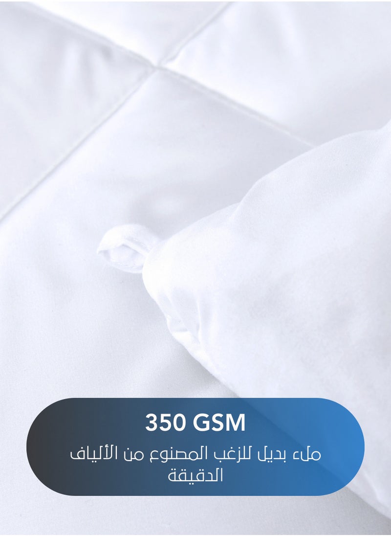 Comforter Duvet Insert, 230 x 170 cm Single Size Duvet, 2.9 KG, 350 GSM filling, Quilted All Season Comforter - pzsku/Z5E635A3E2684F1BE6034Z/45/_/1708592323/dbe56a97-d353-4e02-96ee-f921baec28cd