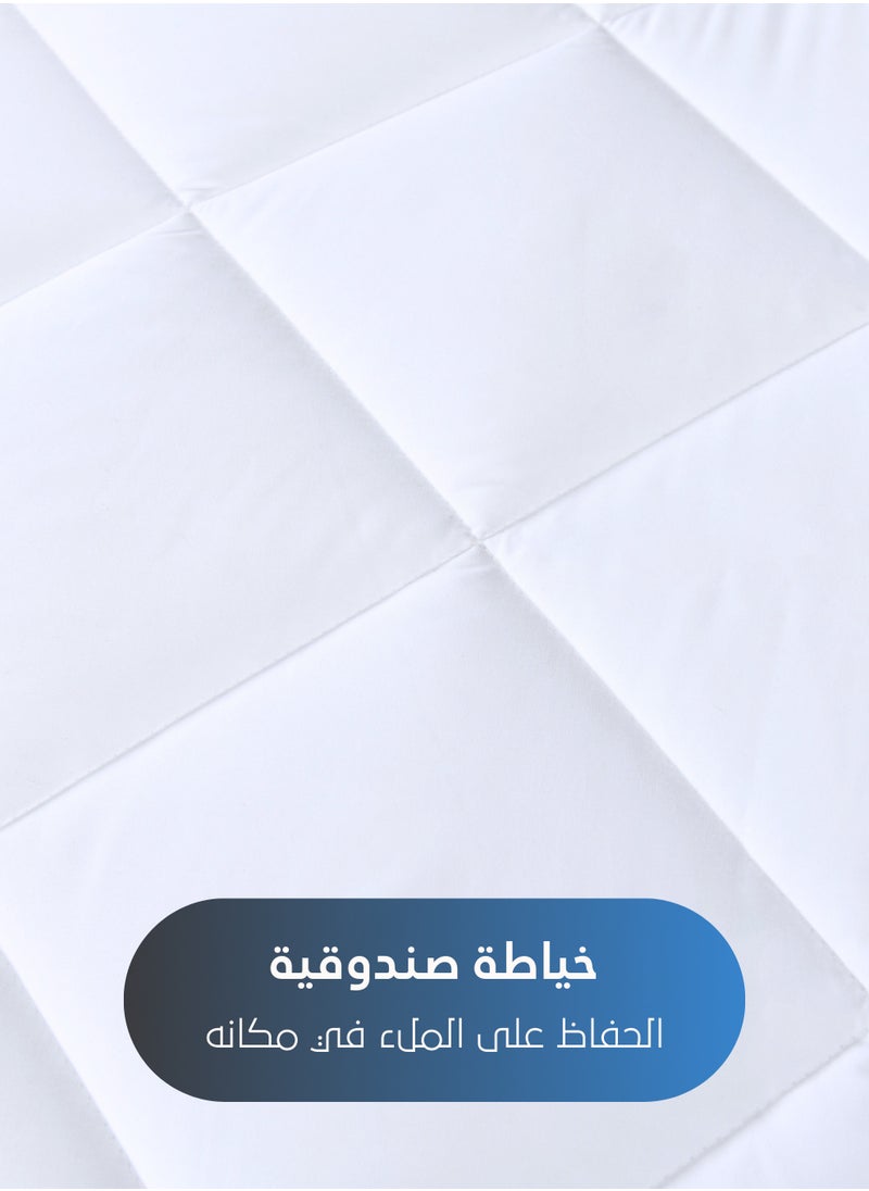 Comforter Duvet Insert, 230 x 170 cm Single Size Duvet, 2.9 KG, 350 GSM filling, Quilted All Season Comforter - pzsku/Z5E635A3E2684F1BE6034Z/45/_/1708592324/e1e55c73-29f1-49bd-b3f5-a693f5180a25