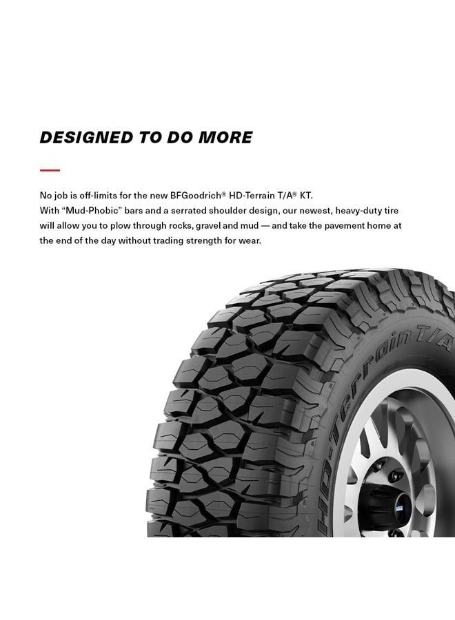 BFGoodrich HD-Terrain T/A KT Heavy Duty Truck Tire for Light Trucks, SUVs and Crossovers, LT315/70R17/F 128Q - Image 4