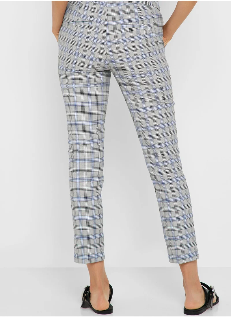 KOTON Checked Printed Pants