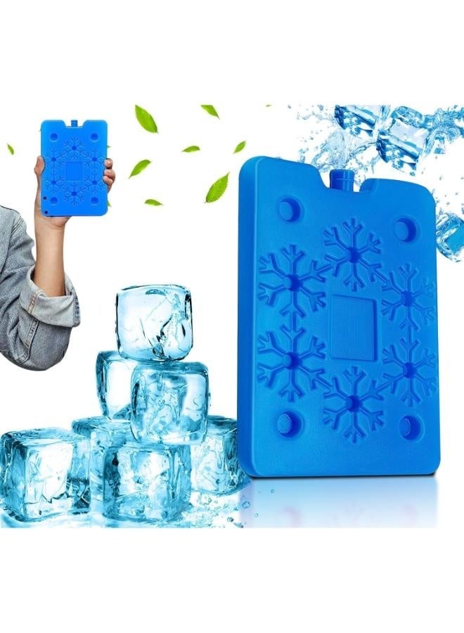 Eoptify Pack of 6 Portable Ice packs Reusable Ice Blocks, Freezer Board for Cooler, Long Lasting Ice Pad for Work, School, Picnic, and Camping. - Image 2