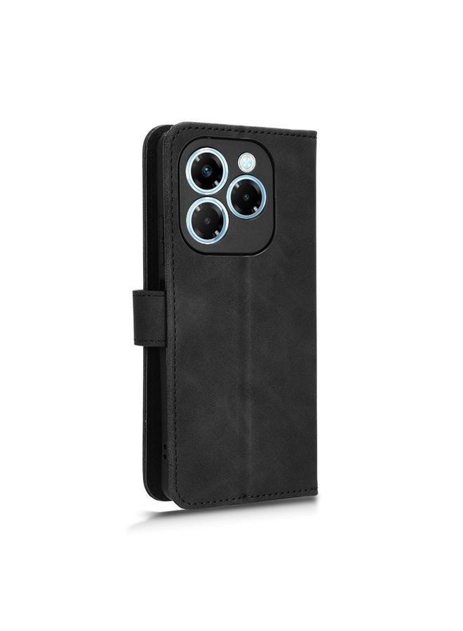 Zaboon Case For Infinix Note 40X 5G Skin Feel Magnetic Flip Leather Phone Case - Image 3