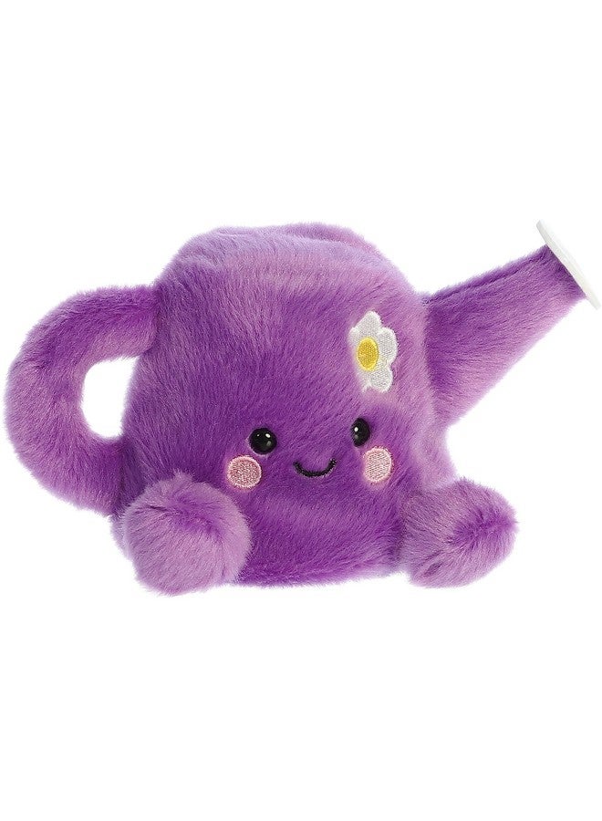 Aurora® Adorable Palm Pals™ Flo Watering Can™ Stuffed Animal - Pocket-Sized Play - Collectable Fun - Purple 5 Inches - Image 4