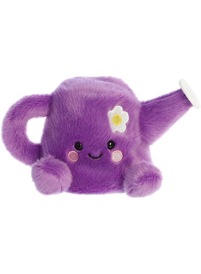 Aurora® Adorable Palm Pals™ Flo Watering Can™ Stuffed Animal - Pocket-Sized Play - Collectable Fun - Purple 5 Inches - Image 5