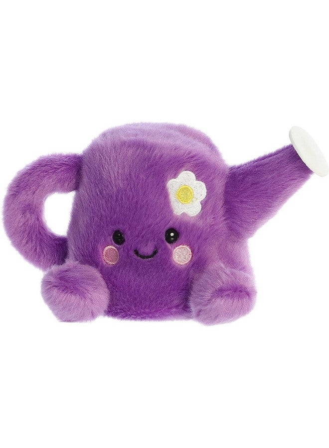 Aurora® Adorable Palm Pals™ Flo Watering Can™ Stuffed Animal - Pocket-Sized Play - Collectable Fun - Purple 5 Inches - Image 1
