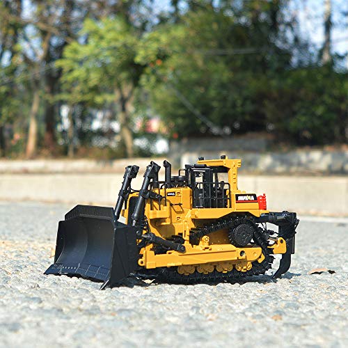 Ailejia 150 Scale Diecast Truck Alloy Models Bulldozer Vehicle Construction Vehicle Model Engineering Car Toy boy Gift Bulldozer - Image 5