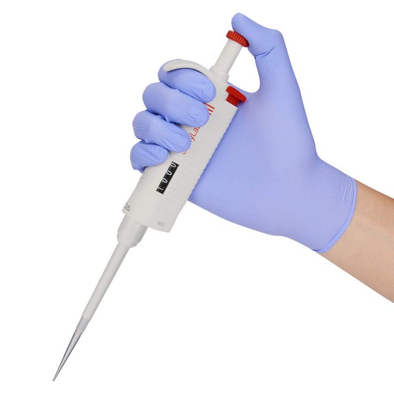 stonylab Single Channel Pipettor Controller, Adjustable Variable Volume Micropipette Pipette Pipet with Autoclavable Tip Cone for Laboratory Research, 10-100 µL - Image 5