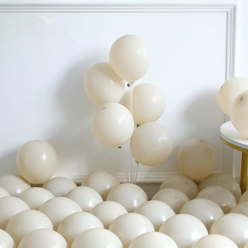 Eopelsm Bear Balloon Garland Arch Kit 121pcs Sand White Brown and Bear Foil Woodland Animal Balloons for We Can Bearly Waits Bear Theme Birthday Party Supplies - Image 5