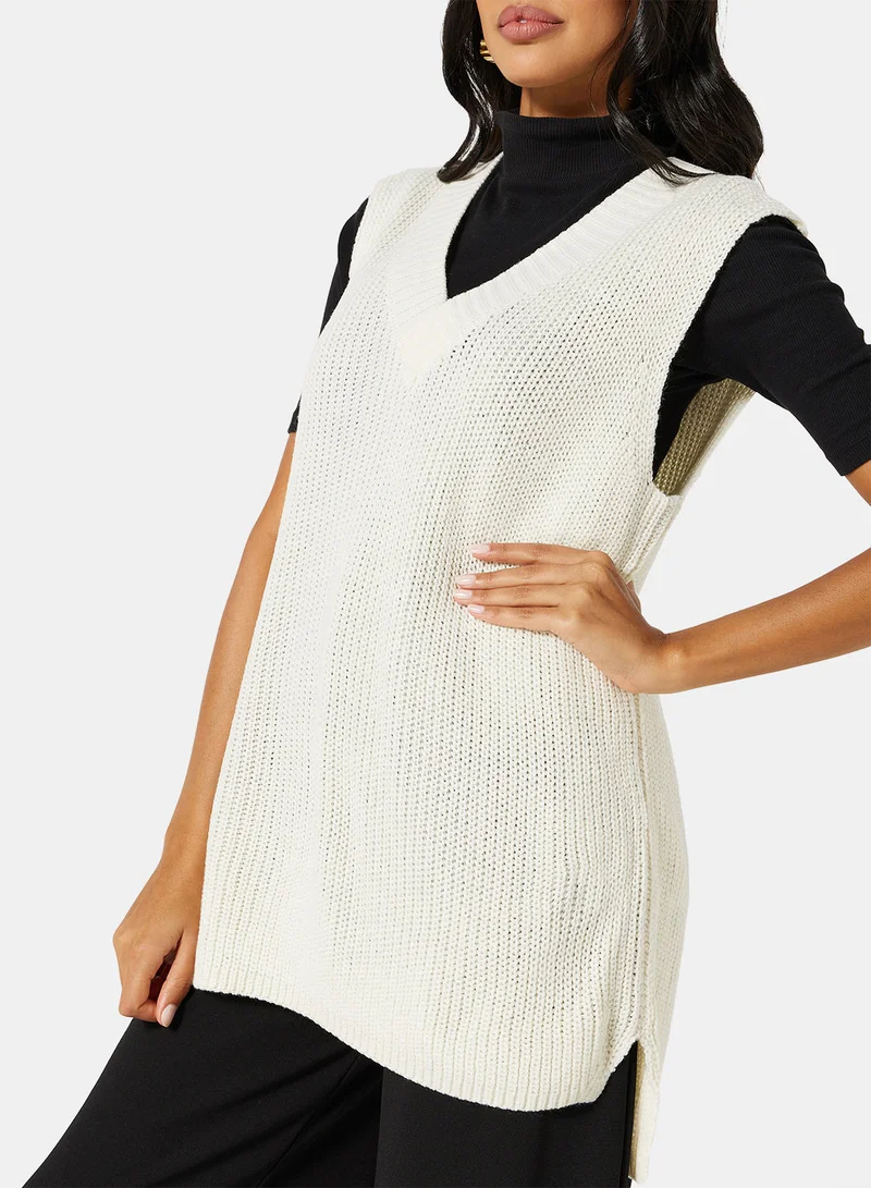 VERO MODA Knit Sleeveless Pullover