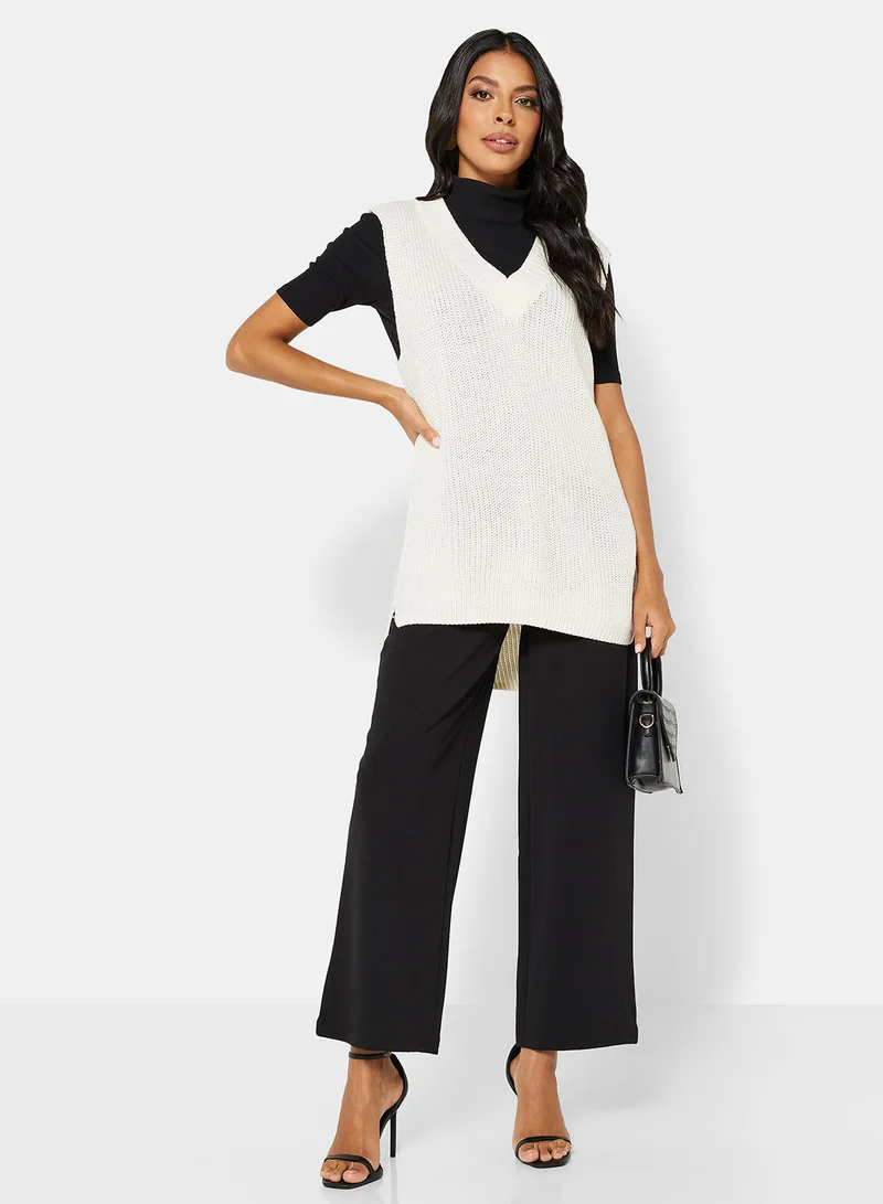 VERO MODA Knit Sleeveless Pullover