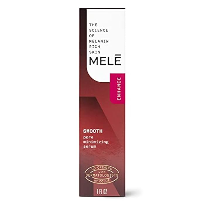 Mele Minimizing Serum Visibly Reduces Pore Size and Reduces Excess Oil Smooth Pore With Pore Blur Technology, Tri-peptide, and Rose Hips Extract For Glowing Skin 1 OZ - Image 3