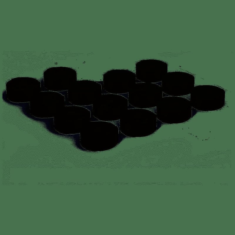 Daystar Jeep Polyurethane Body Mount Kit for CJ Series 1941-1975 - Black