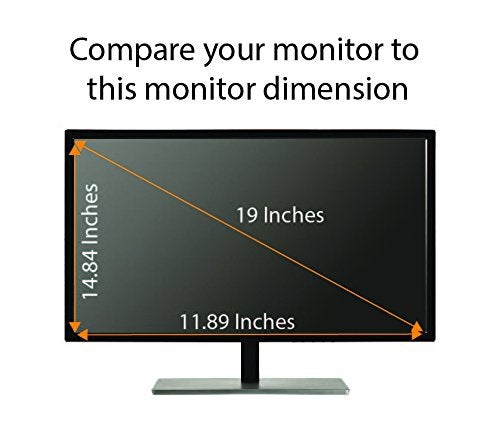 EZ-Pro Screen Protector Anti Blue Light Screen Protector (3 Pack) for 19 Inches (Screen Measured Diagonally) with Aspect Ratio 5:4. Desktop Monitor - Image 4