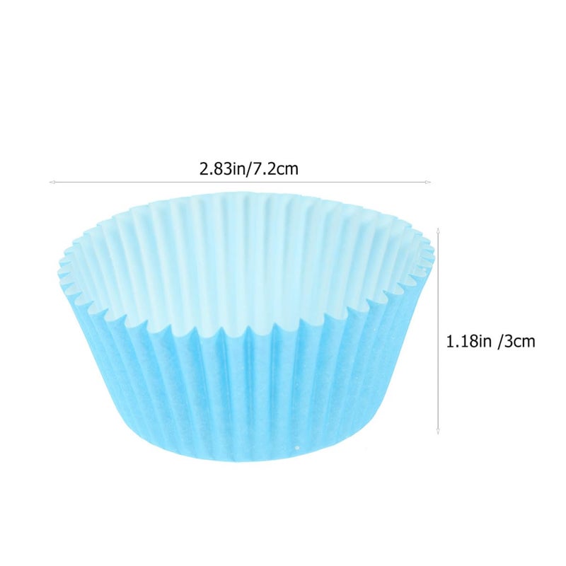 400pcs Assorted Color Muffin Cupcake Liners Greaseproof Baking Paper Cups for Home Bakery - Image 3