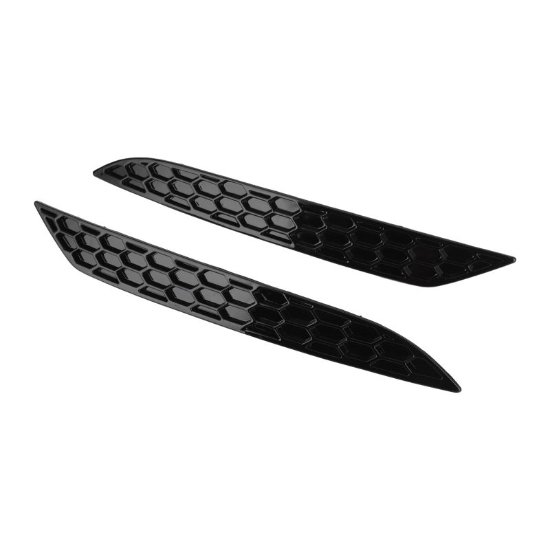 Rear Bumper Reflector Deletes Gloss Black Hex Structure Trim - Left Right Rear Reflector Replacement Plug and Play for Car Exterior Styling - Image 4