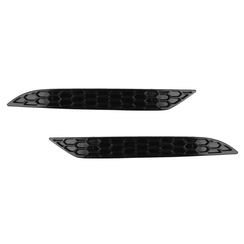 Rear Bumper Reflector Deletes Gloss Black Hex Structure Trim - Left Right Rear Reflector Replacement Plug and Play for Car Exterior Styling - Image 2