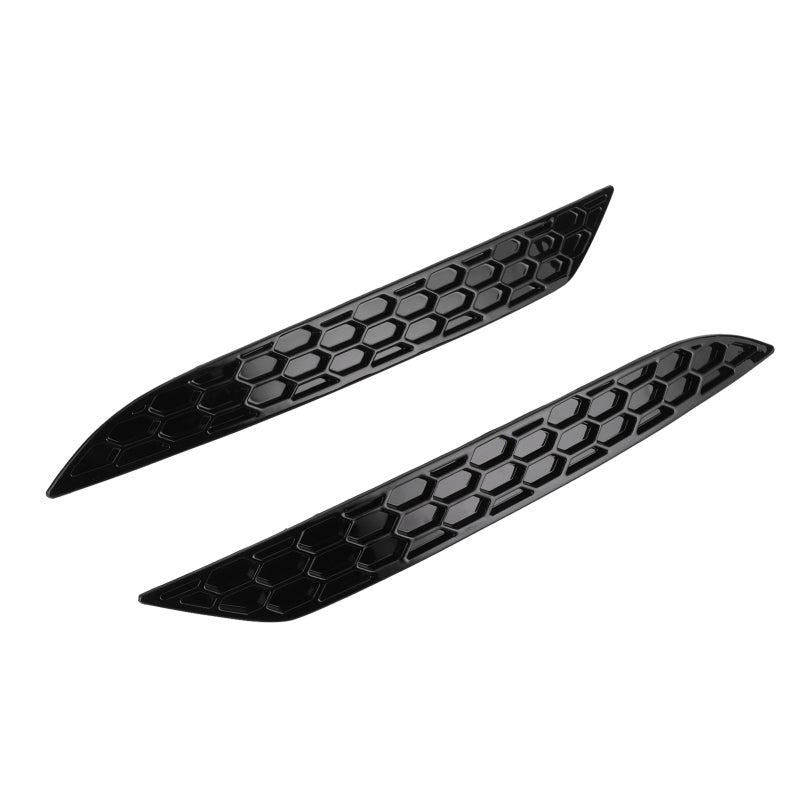 Rear Bumper Reflector Deletes Gloss Black Hex Structure Trim - Left Right Rear Reflector Replacement Plug and Play for Car Exterior Styling - Image 3